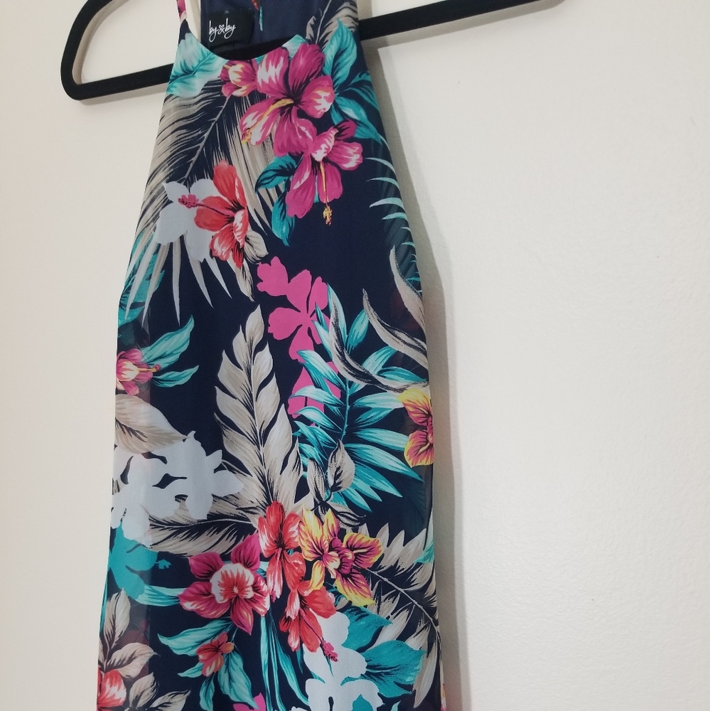 By&by Multicolor Floral Dress Size Medium - Picture 2 of 11